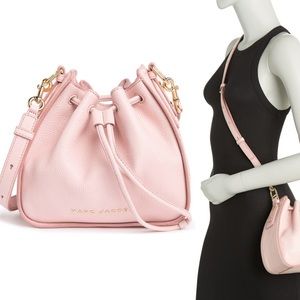 Marc Jacobs Leather Mini Bucket Bag
